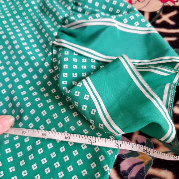 Vintage Hankerchief blouse Sm/M - Picture 15 of 16